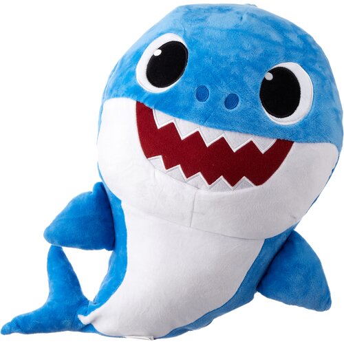 Мягкая музыкальная игрушка Wow Wee Папа акула Baby Shark 45 см мягкая игрушка wow wee мама акула baby shark 15 см 61413