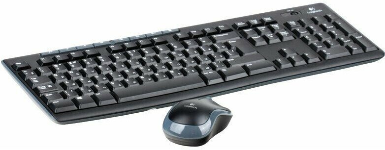 Клавиатура + мышь Logitech Wireless Combo MK270 Black (920-004518/4509/3381)