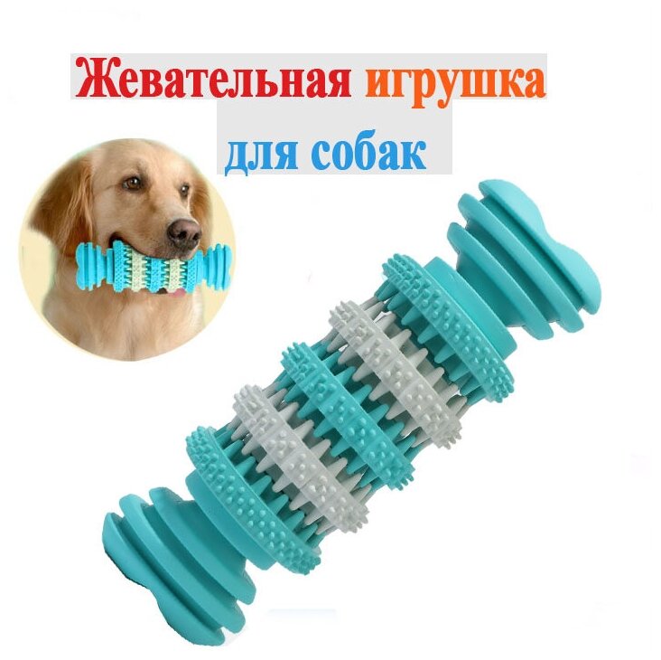 Жевательная игрушка для собак "Чистые зубы" - фотография № 1