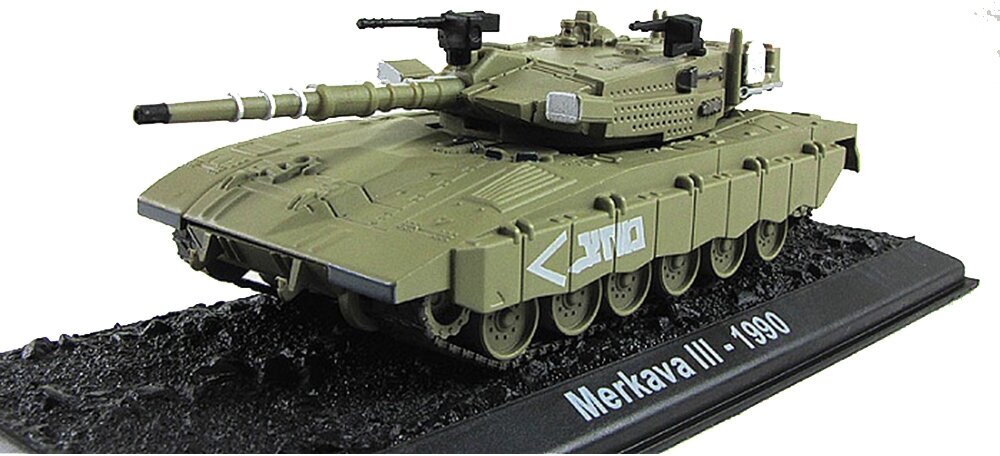 Tank merkava iii / танк меркава iii 1990 (танки мира #6)