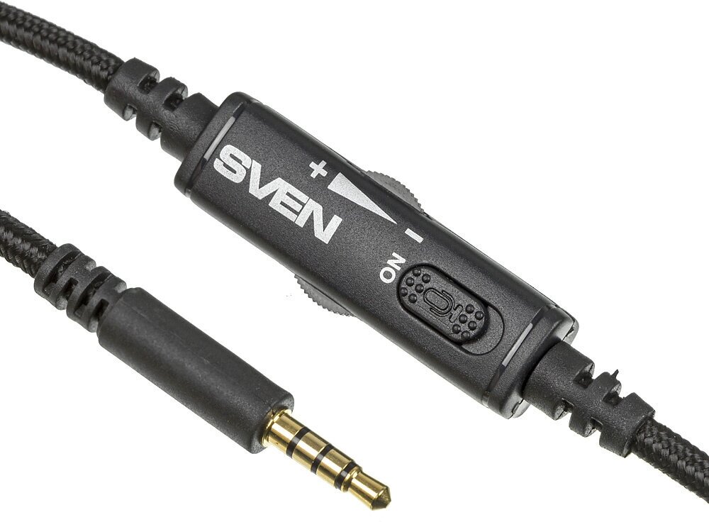 Наушники с микрофоном Sven AP-G999MV серый - фото №10