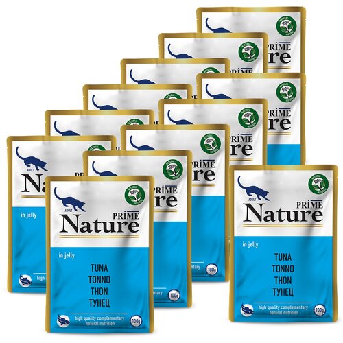 PRIME NATURE 100гр в желе Тунец для кошек х 12шт.