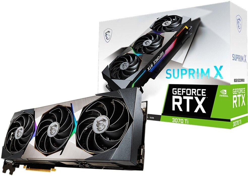 Видеокарта MSI NVIDIA GeForce RTX 3070TI , , 8ГБ, GDDR6X, Ret - фото №4