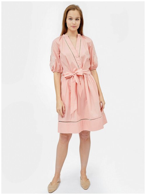 Платье Twinset Milano, размер 44 EU, розовый