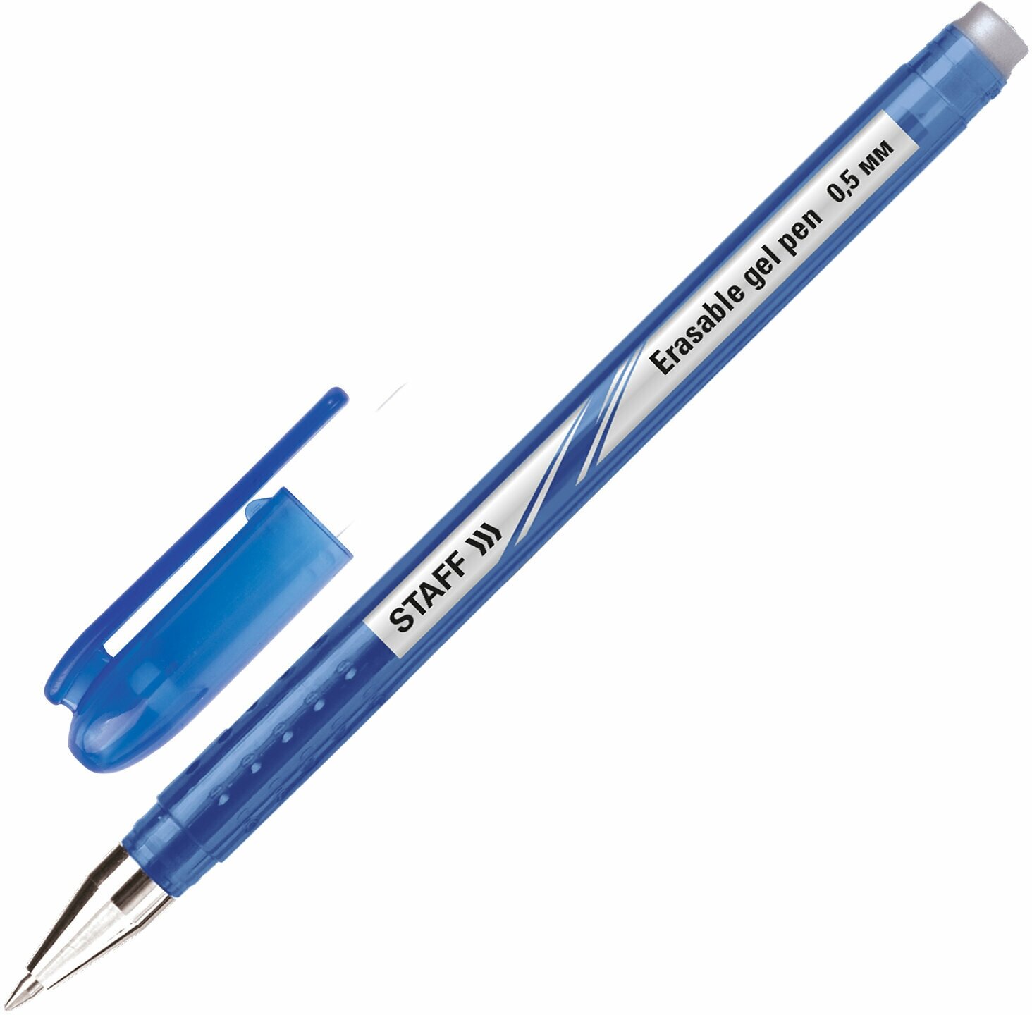 Ручка стираемая гелевая, синяя