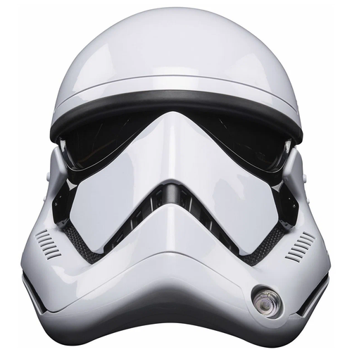 шлем реплика star wars black series first order stormtrooper premium electronic helmet f0012 Головной убор Hasbro, белый/черный