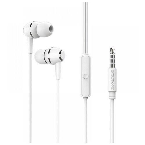 Гарнитура внутриканальная Borofone BM36 Acura белый 46400₽