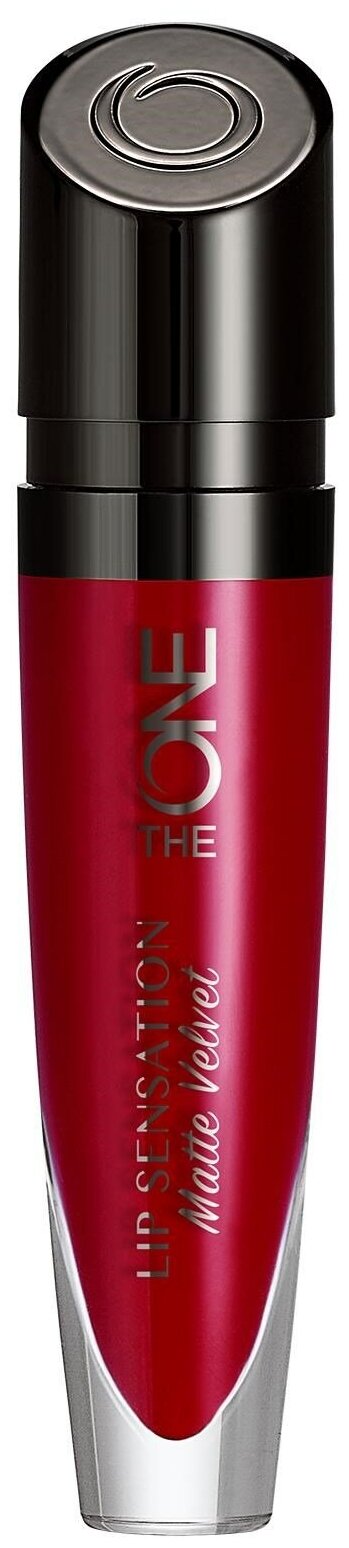 Oriflame жидкая помада для губ The ONE Lip Sensation Matte Velvet, оттенок классический красный