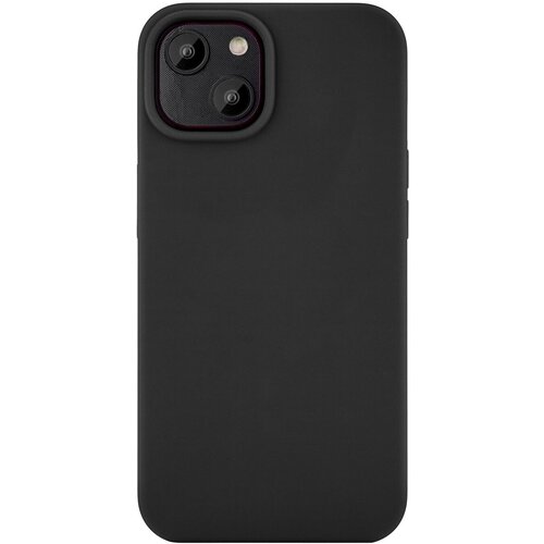 Чехол-накладка Devia Nature Series Silicone Case для смартфона iPhone 14 Plus, черный чехол накладка devia nature series silicone case для iphone 15 черный