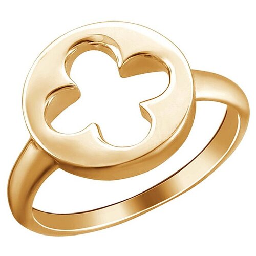 фото Эстет золотое кольцо 01к0112838, размер 16.5