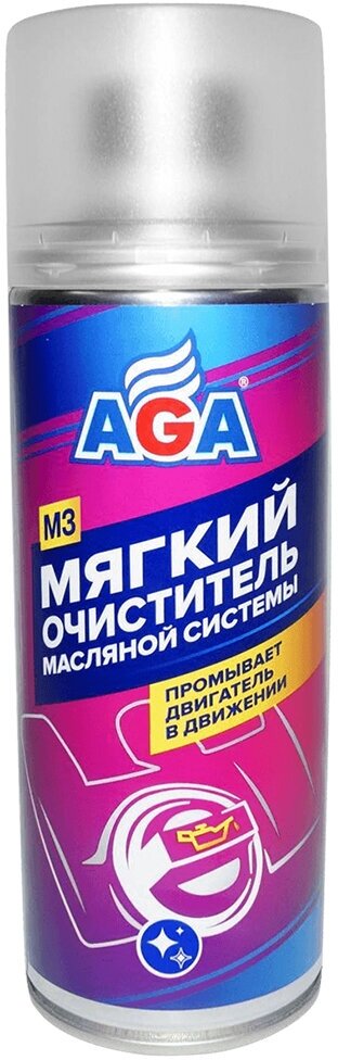 Очиститель AGA масляной системы 335мл AGA903M