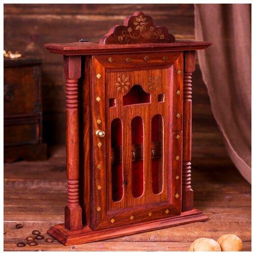 Ключница Замок дерево 29х22х65 см 2786₽