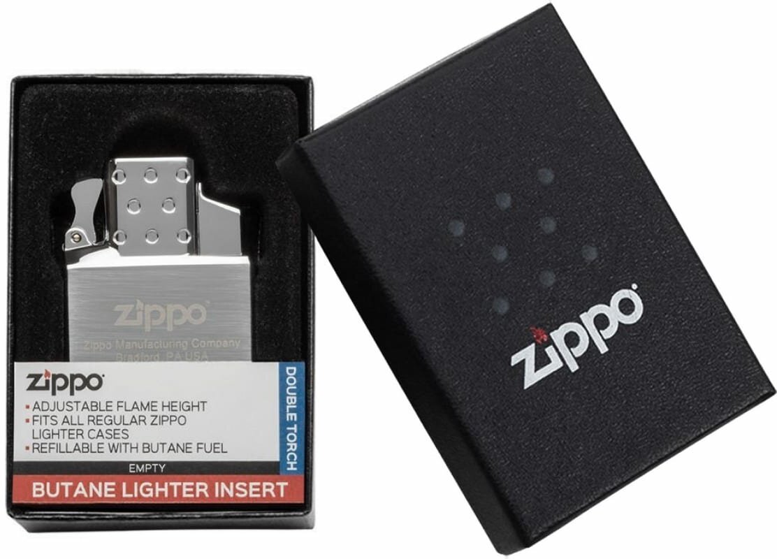 Газовый вставной блок для широкой зажигалки - двойное пламя ZIPPO - фото №4