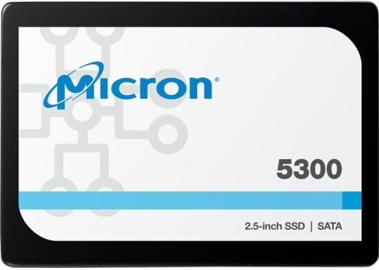 SSD диск Crucial Micron () 2.5" 5300 MAX Enterprise 3,84Тб SATA III TLC 3D (MTFDDAK3T8TDT-1AW1ZABYY)