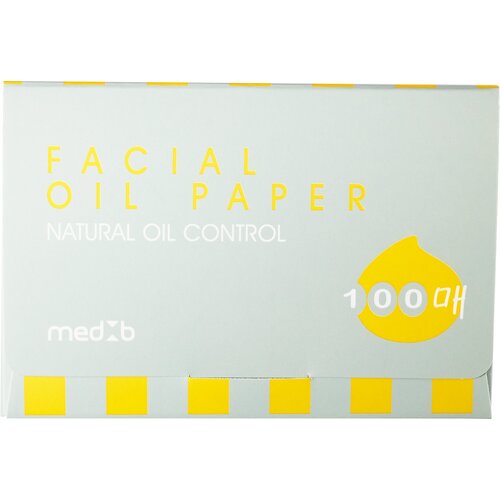MEDB Facial Oil Paper 100sheets Матирующие салфетки для лица 100шт