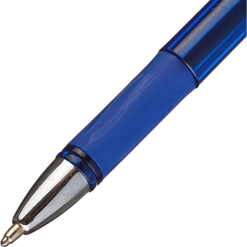 Ручка шариковая Unimax Ultra Glide Steel (0.8мм, синий цвет чернил, масляная основа) 1шт.