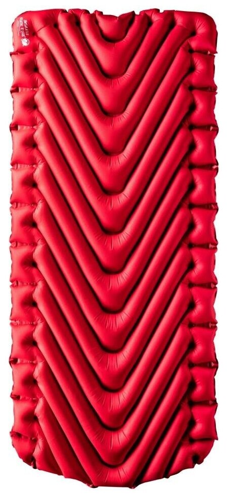 Надувной коврик Klymit Insulated Static V Luxe pad Red, красный (06LIRd02D)