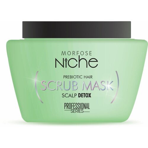 MORFOSE NICHE SCRUB MASK PREBIOTIC SCALP DETOX Маска-скраб для кожи головы 500 мл