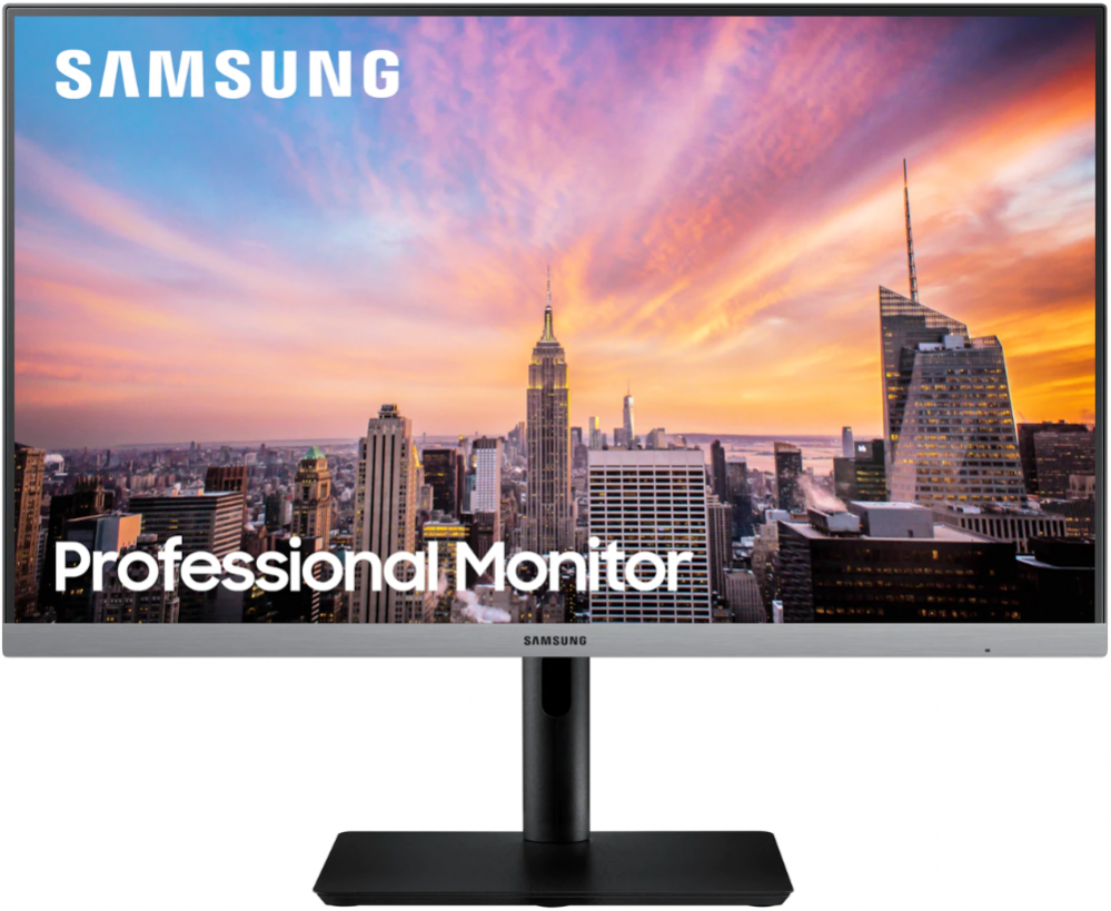 Монитор Samsung 24" S24R650FDI 1920x1080 IPS LED 75Гц 5ms VGA HDMI DisplayPort