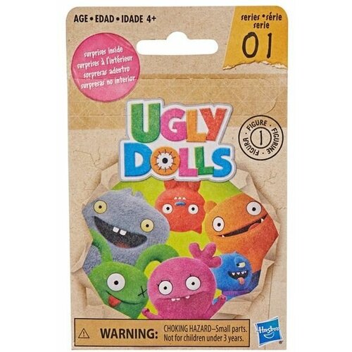 Hasbro Ugly Dolls - Фигурка в закрытой упаковке, 1 шт hasbro мягкая игрушка ugly dolls окс 20 см