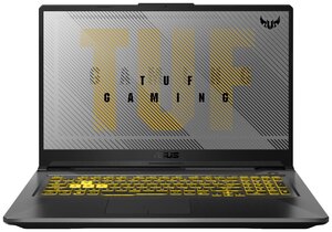 Ноутбук ASUS TUF Gaming A17 FX706IH-HX170T (1920x1080, AMD Ryzen 5 3 ГГц, RAM 8 ГБ, SSD 512 ГБ, GeForce GTX 1650, Win10 Home)