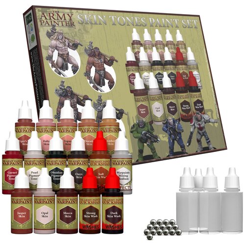 Набор акриловых красок Army Painter - Warpaints Skin Tones Paint Set (оттенки кожи)