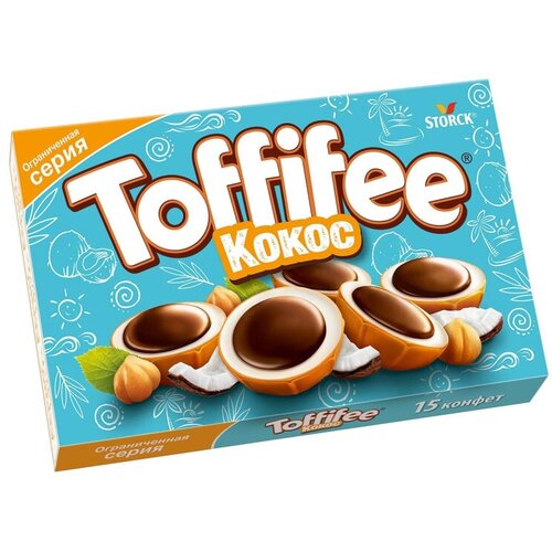 Набор конфет Toffifee Кокос, 125г