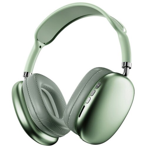 Наушники / Беспроводные наушники / Наушники Bluetooth с микрофоном, зеленый