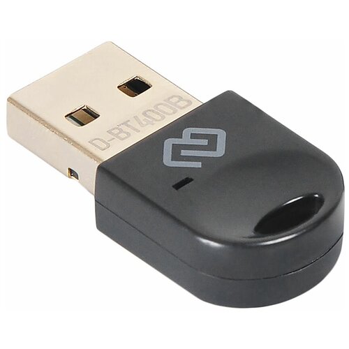 Адаптер USB Digma D-BT400B Bluetooth 4.0+EDR class 1.5 20м черный адаптер usb digma d bt502 bluetooth 5 0 edr class 1 5 20 м черный