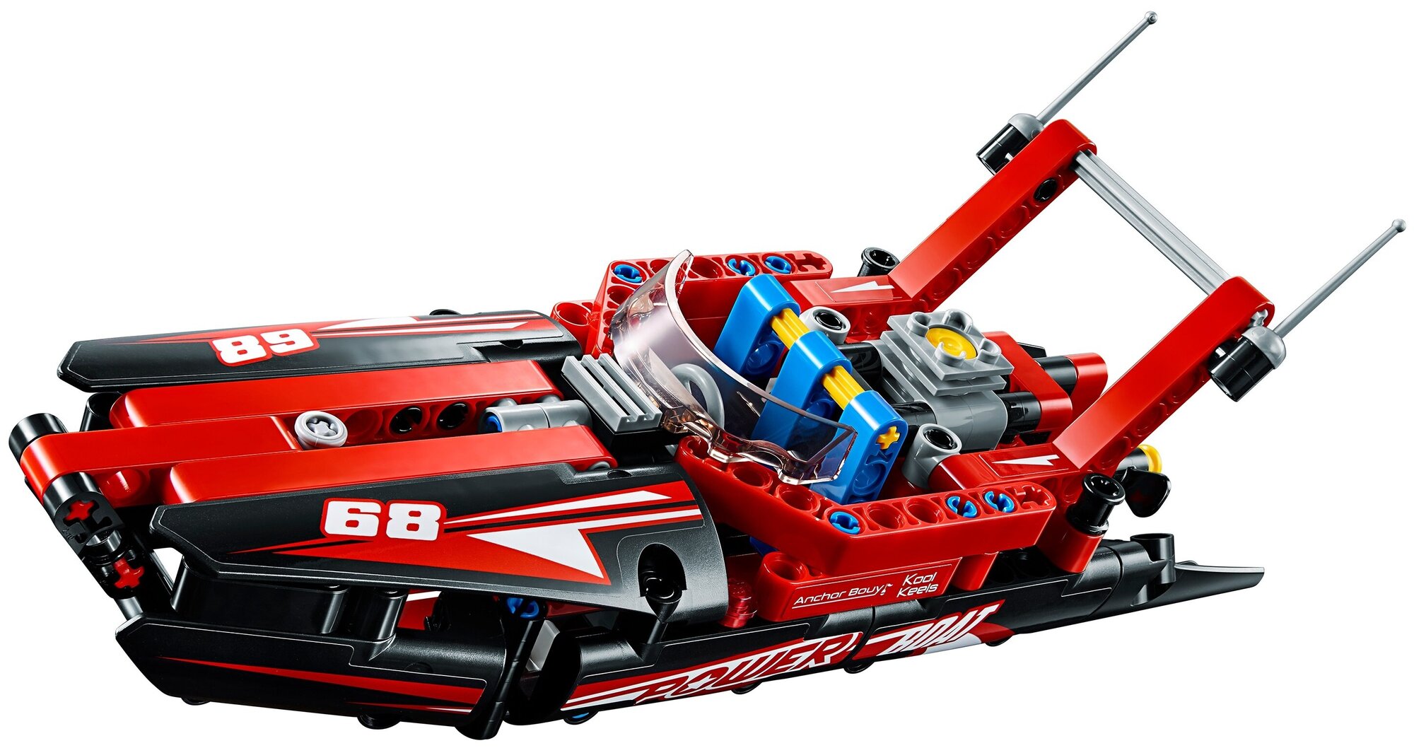 Lego Technic 42089 Моторная лодка Конструктор - фото №5