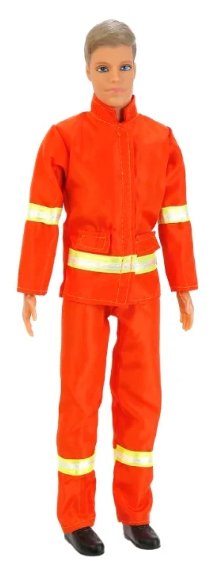Кукла "Пожарный" c аксессуарами Defa 8379 ZY810601
