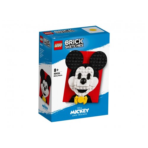 LEGO Brick Sketches 40456 Микки Маус, 118 дет. конструктор lego brick sketches 40535 железный человек