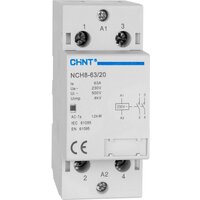 Модульный контактор CHINT NCH8-63/20 63А 220В 2НО