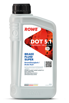 Тормозная жидкость ROWE HIGHTEC BRAKE FLUID SUPER DOT 5.1, 1