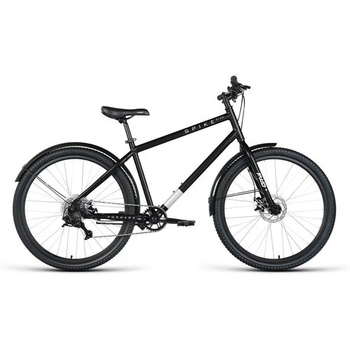 Дорожный велосипед Forward Spike 275 D год 2023 цвет Черный-Серебристый ростовка 18 2350000₽