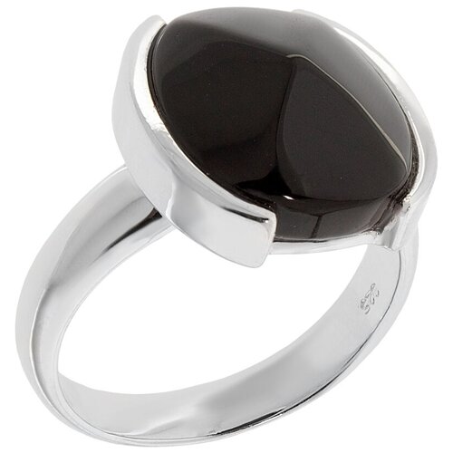 фото Balex кольцо 1436930195 из серебра 925 пробы с ониксом, размер 18