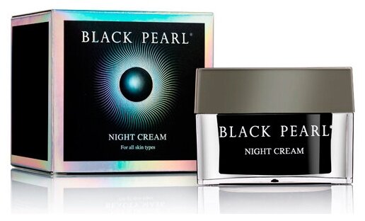 Жемчужный ночной крем против морщин Black Pearl Nourishing Night Cream 50 мл