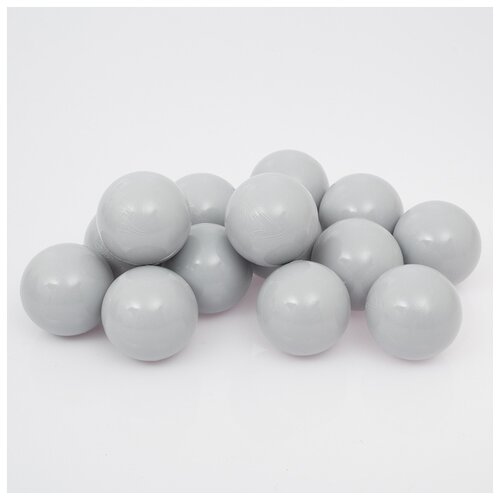 Набор шаров для сухого бассейна 500 шт, цвет: серый 3387689 .
