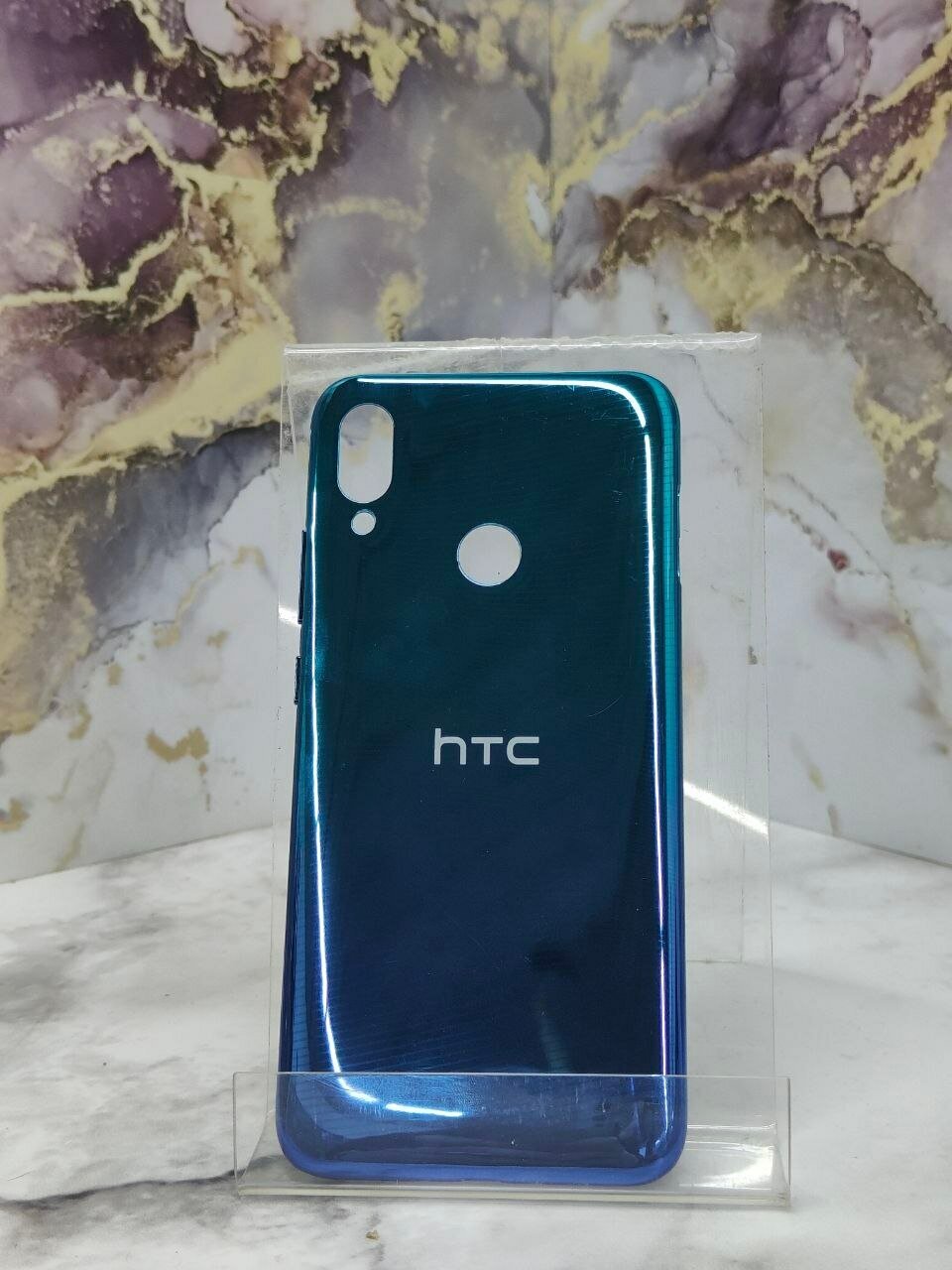 Задняя крышка HTC Wildfire E2 снятая оригинал Синяя