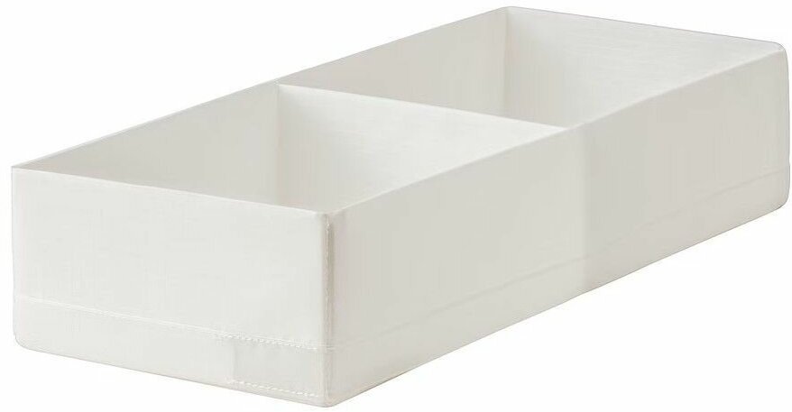 STUK органайзер ящик с отделениями белый IKEA