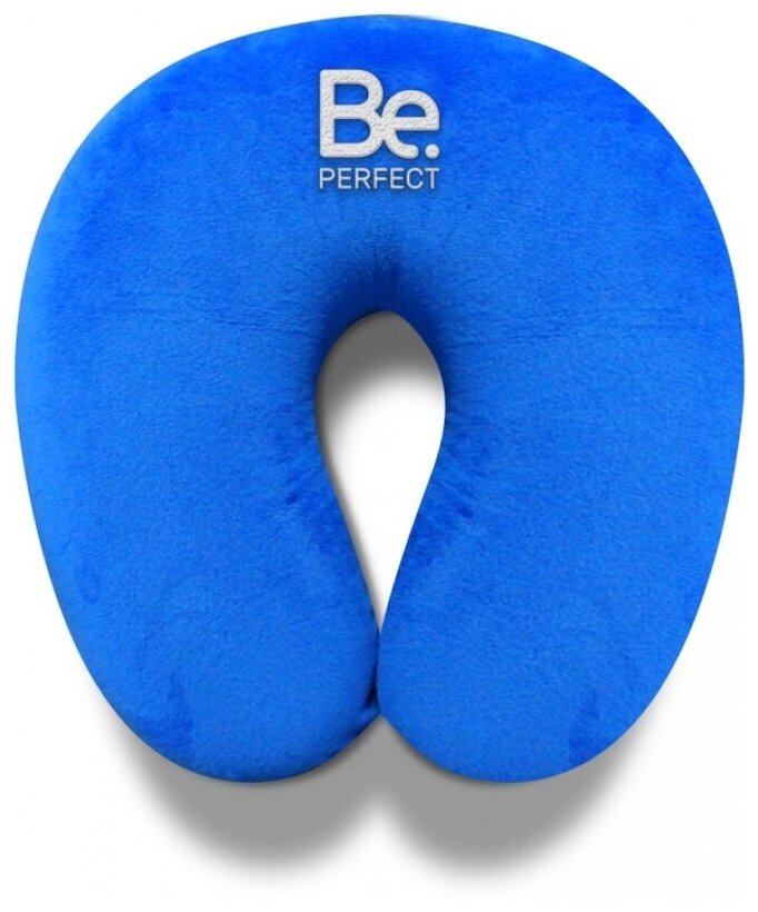 Подушка с эффектом памяти синяя Be Perfect