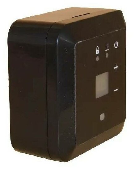 Терморегулятор ЭргоЛайт ТР-09 ВП с датчиком температуры воздуха и пола, накладной, чёрный - фотография № 5