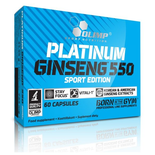 Активное долголетие OLIMP Platinum Ginseng 550 60 капс