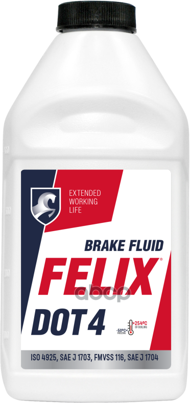 Жидкость Тормозная Felix Brake Fluid Dot4 455 Г 430130005 Felix арт. 430130005