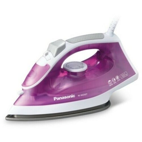 Утюг PANASONIC NI-M 250TPTH PINK 1550 Вт 15 гмин пар удар 75 гмин 210 мл розовый 200000₽