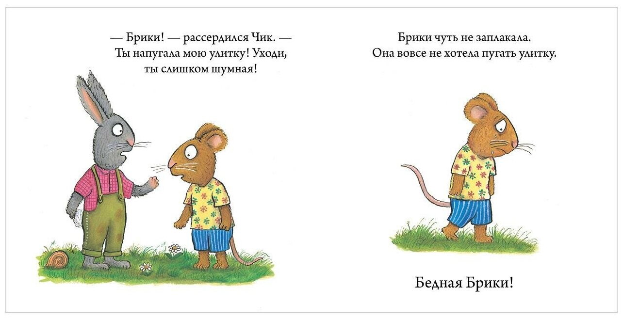 Чик и Брики. Пугливая улитка (Шеффлер Аксель (иллюстратор)) - фото №12