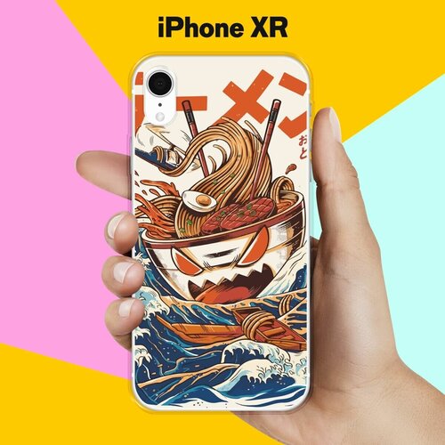 Силиконовый чехол на Apple iPhone XR Рамэн / для Эпл Айфон Икс Р