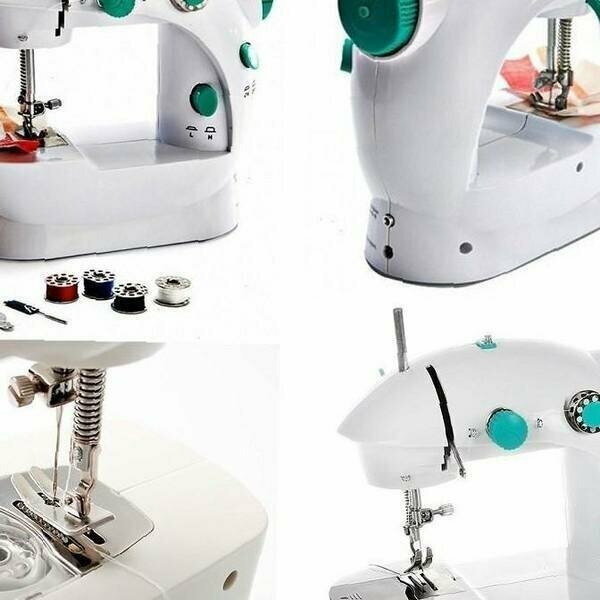 Мини швейная машинка (компактная) Mini Sewing Machine - фотография № 3