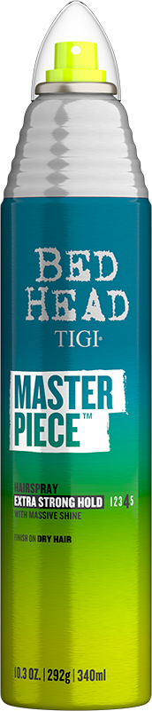 TIGI Bed Head Спрей для укладки волос Masterpiece Massive Shine, сильная фиксация, 340 мл