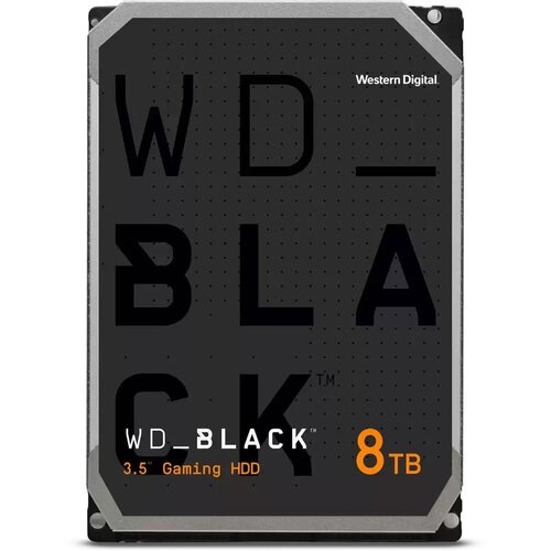 WD Жесткий диск/ HDD WD SATA3 8Tb Black 7200 128Mb 3.5